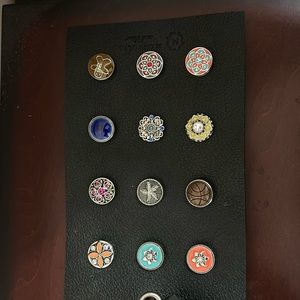 Magnolia and Vine Snaps for jewelry